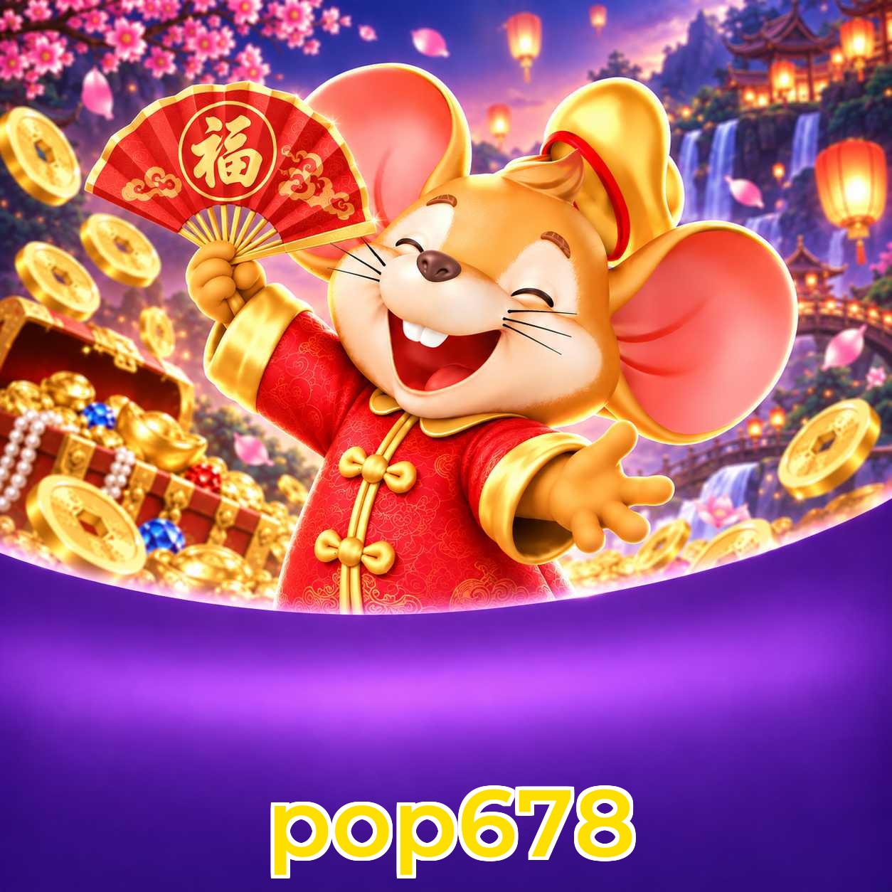 Grandes vitórias nos jogos Fortune da pop678